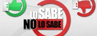 ¿Lo sabes? ¿No lo sabes?