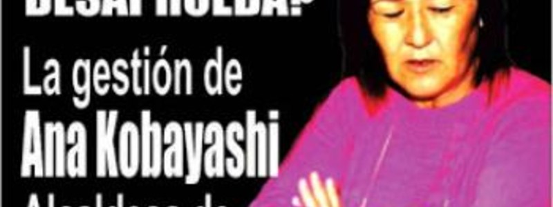 APRUEBA O DESAPRUEBA LA GESTIÓN DE ANA KOBAYASHI - ALCALDESA