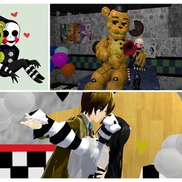 Pareja mia favorita!!!! - unas preguntas faciles de fnaf??!!