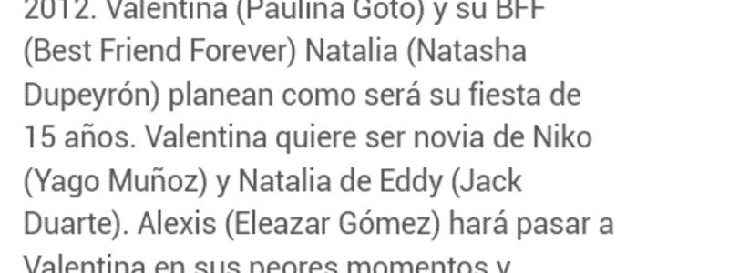 Que tanto sabes de eme xv y mis xv