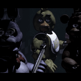 &iquest;Qui&eacute;n es el animatronico que aparece cuando mueres en la versi&oacute;n m&oacute;vil? - &iquest;Cu&aacute;nto sabes de fnaf 2 ?