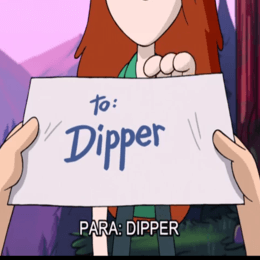 Que dice la carta que le entrega Wendy a Dipper cuando ellos van a subir el bus por el final del verano? - Cuanto Sabes De Gravity Falls