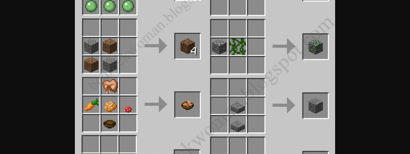 Crafteos de MINECRAFT