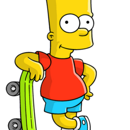 Cuantos a&ntilde;os tiene bart - Los simpson 