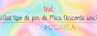 Que tipo de fan de Mica Viciconte sos?