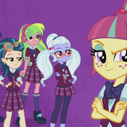 como se llama el grupo de la escuela crystal - cuanto sabes de friendship games