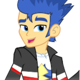 flash sentry esta profundamente enamorado de............................ - cuanto sabes de friendship games