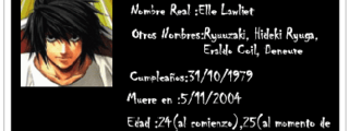 ¿que personaje de death note eres?