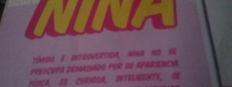 Eres nina o delfina