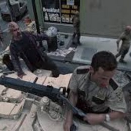 Rick logra salir del tanque gracias a que los Zombies se est&aacute;n comiendo a... - Quiz The Walking Dead 1x02 en Espa&ntilde;ol