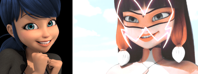 eres ladybug o volpina