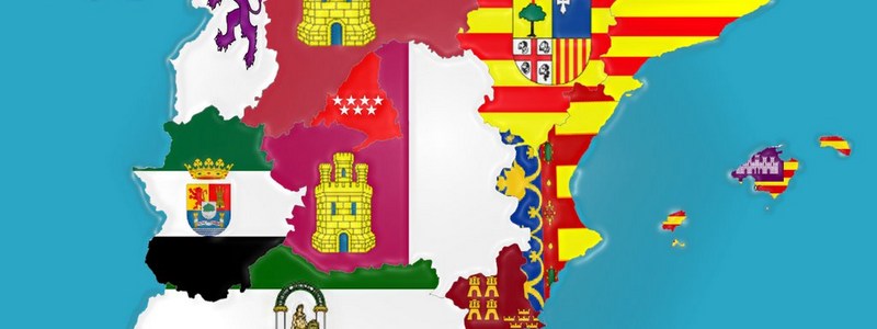 BANDERITAS REGIONALES ESPA&Ntilde;OLAS