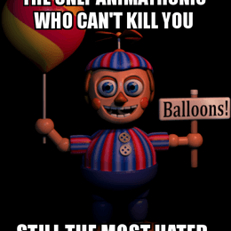 &iquest;En qu&eacute; noche aparece Ballon Boy (El personaje M&Aacute;S odiado del juego xD)? - &iquest;Cu&aacute;nto sabes de Five Nights at Freddy's?