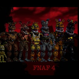 &iquest;Qu&eacute; animatr&oacute;nicos "nightmare" tienen un grito diferente al dar un jumpscare? - &iquest;Cu&aacute;nto sabes de Five Nights at Freddy's?