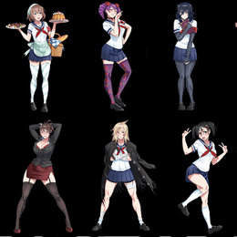 Cuantas rivales seran en el juego completo  - Cuanto sabes de yandere simulator
