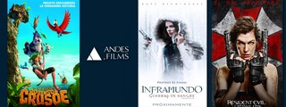¿Sabes qué películas vienen a Andes este 2017?