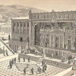 El origen del teatro se da en la India - Literatura Antigua: Repaso