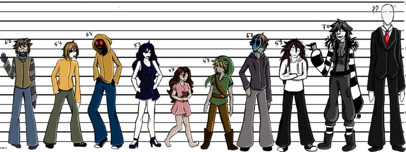 De que creepypasta estas enamorado