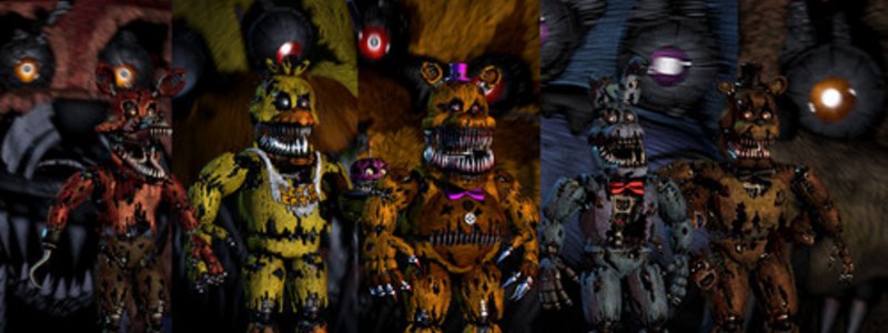 que animatronico de fnaf 4 eres