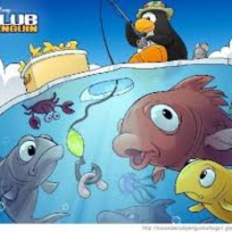 que pez solo pueden atrapar los socios?. - cuanto sabes de club penguin?.