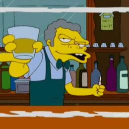 &iquest;Qu&eacute; hay alado de la taberna de Moe ?  - trivia de los simpsons 