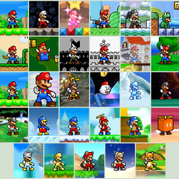 Una habilidad repetida de Mario - test cuanto sabes de Super Mario Bros