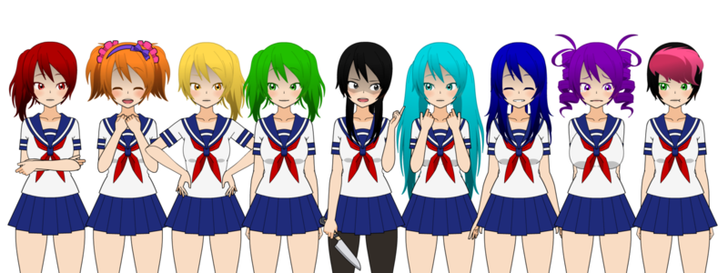 Que personaje de Yandere Simulator