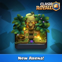 como se llama la nueva arena - Cuanto sabes de Clash Royale hecho por GoldenDragonPRO