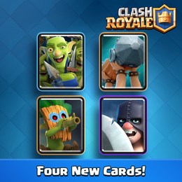 cuales son las nuevas cartas que sacaron de arena selvatica - Cuanto sabes de Clash Royale hecho por GoldenDragonPRO
