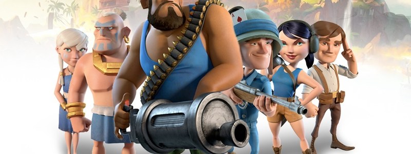 Test boom Beach