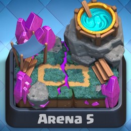 &iquest;Cu&aacute;l de estas cartas no esta disponible en arena 5? - Ex&aacute;men de Clash Royale