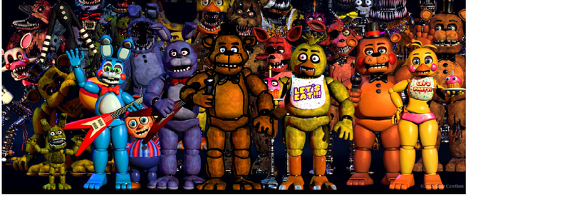 &iquest;Que animatronico de TODA la saga de Five Nights at Freddy&acute;s eres?