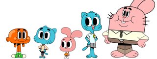 QUE PERSONAJE ERES DE LA FAMILIA DE GUMBALL