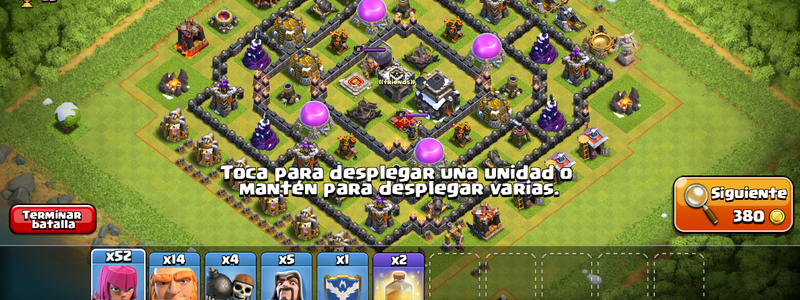 Test de clash of clans