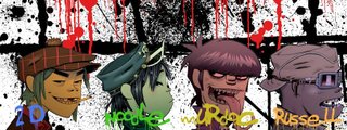 Que tanto sabes de GORILLAZ