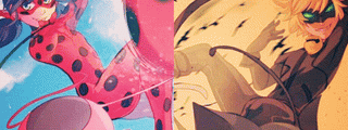Ladybug y ChatNoir 