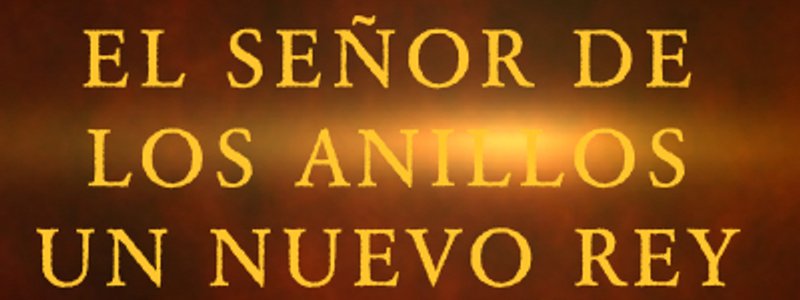 Que personaje de el señor de los anillos un nuevo rey eres?