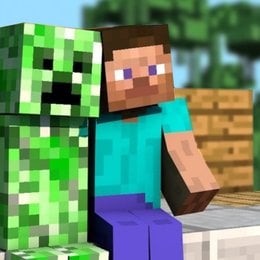 un creeper puede explotar si le das con un mechero UN POCO DIFICIL  - cuanto sabes de minecraft  para pros