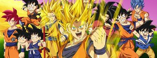 test de dragon ball z sobre goku