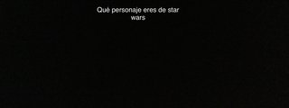 ¿Qué personaje eres de star wars?