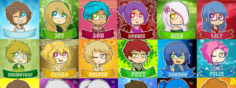 que personaje eres de FNAFHS?