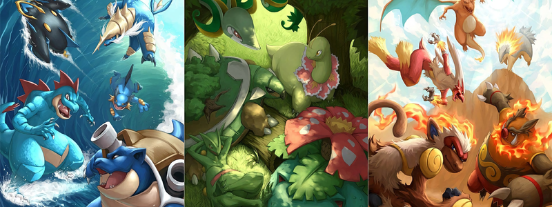 ¿Que pokemon inicial eres?