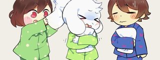 qué personaje  eres entre asriel,chara o frisk?