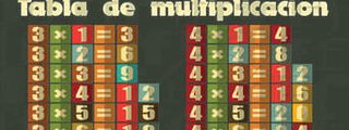 TABLAS DE MULTIPLICAR