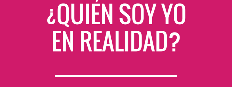 Descubre quien eres en realidad