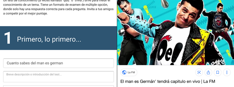 Cuanto sabes del man es german
