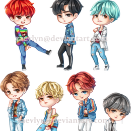 CUAL ES EL PRIMER PERSONAJE QUE SE CREO DE BT21 - Cuanto conoces a BTS?