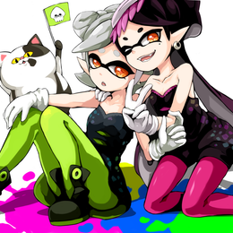 &iquest;Esta imagen es original de nintendo o es fanart? - &iquest;Cuanto Sabes sobre splatoon?