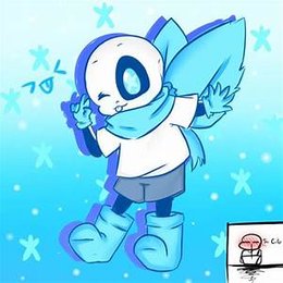 En UnderSwap como se llama El de la Imagen (pista: es el Sans mas tierno >-<) - Cuantos sab&eacute;s de Las Au's De Undertale (y shipps :v)