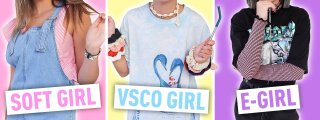 ¿Eres E-girl, VSCO-girl o Soft-girl?